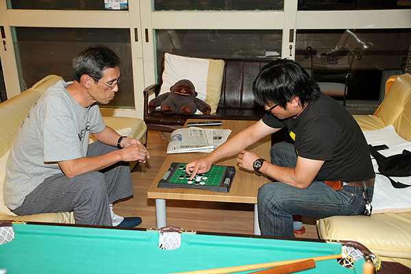 ＹＨを満喫する２人